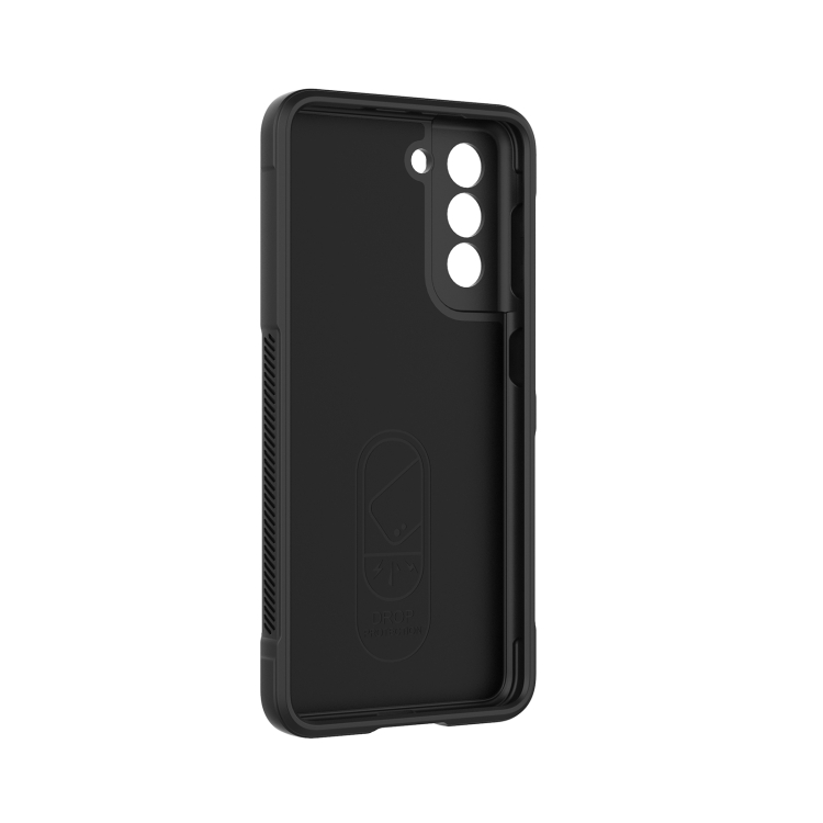 For Samsung Galaxy S21 5G Magic Shield TPU + Flannel Phone Case(Black) For Samsung Galaxy S21 5G Magic Shield TPU + Flannel Phone Case(Black)