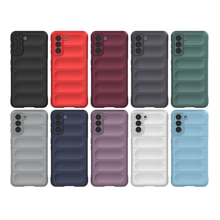 For Samsung Galaxy S21 5G Magic Shield TPU + Flannel Phone Case(Black) For Samsung Galaxy S21 5G Magic Shield TPU + Flannel Phone Case(Black)
