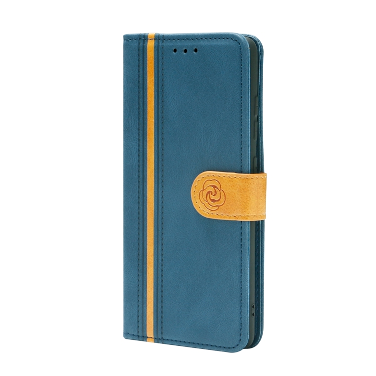 For Samsung Galaxy S20 FE 4G/5G Skin Feel Leather Wallet Phone Case(Blue) For Samsung Galaxy S20 FE 4G/5G Skin Feel Leather Wallet Phone Case(Blue)