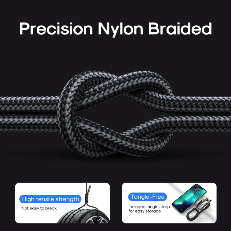 JOYROOM S-CL020A20 USB-C / Type-C to 8 Pin 20W Sync Data Cable, Cable Length:2m(Black) JOYROOM S-CL020A20 USB-C / Type-C to 8 Pin 20W Sync Data Cable, Cable Length:2m(Black)