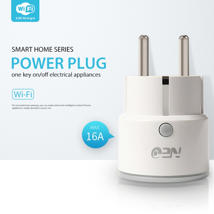 NEO NAS-WR01B Tuya ZigBee Smart Socket 16A 2.4GHz Smart Plug with