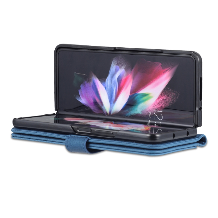 For Samsung Galaxy Z Fold4 AZNS Dream II Skin Feel PU+TPU Horizontal Flip PU Phone Case(Blue) For Samsung Galaxy Z Fold4 AZNS Dream II Skin Feel PU+TPU Horizontal Flip PU Phone Case(Blue)