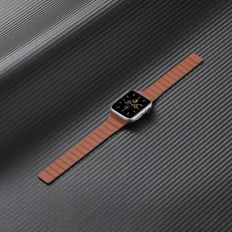 Apple Watch Magnetic Leather Loop Bands Gray / 42mm 44mm