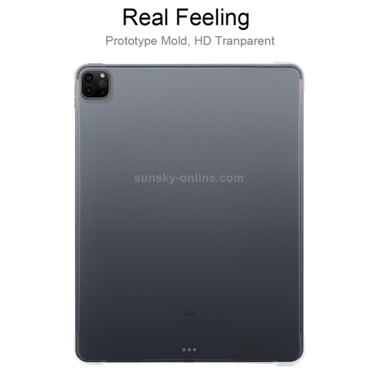 For iPad Pro 12.9 2022 / 2021 / 2020 0.75mm Shockproof Transparent TPU Tablet Case For iPad Pro 12.9 2022 / 2021 / 2020 0.75mm Shockproof Transparent TPU Tablet Case
