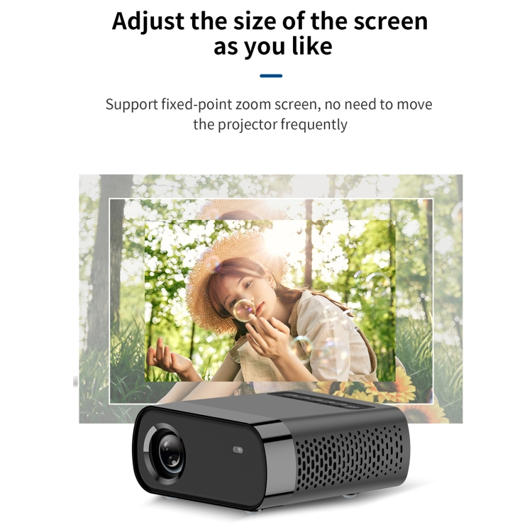 AUN – Mini projecteur Portable A30C Pro 4K WIFI pour Home cinéma batterie  LED pour synchronisation de téléphone film 3D