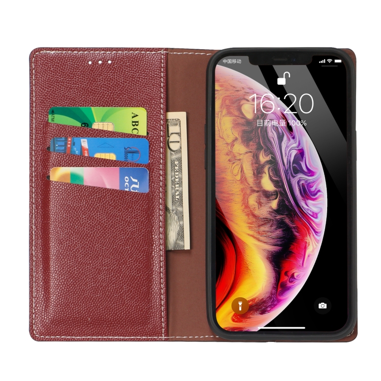 For iPhone 13 3-Splicing Flip Microfiber Leather Phone Case(Red Blue) For iPhone 13 3-Splicing Flip Microfiber Leather Phone Case(Red Blue)