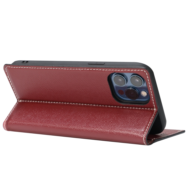 For iPhone 13 3-Splicing Flip Microfiber Leather Phone Case(Red Blue) For iPhone 13 3-Splicing Flip Microfiber Leather Phone Case(Red Blue)