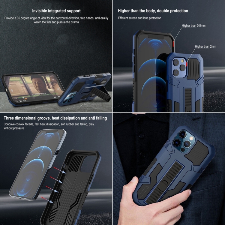 For iPhone 14 Vanguard Warrior All Inclusive Double-color Phone Case (Silver) For iPhone 14 Vanguard Warrior All Inclusive Double-color Phone Case (Silver)