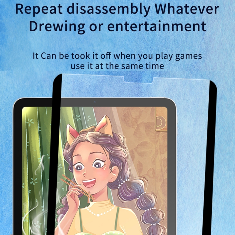 WIWU Removable Magnetic Paperfeel Screen Protector For iPad 9.7 2018 / 2017