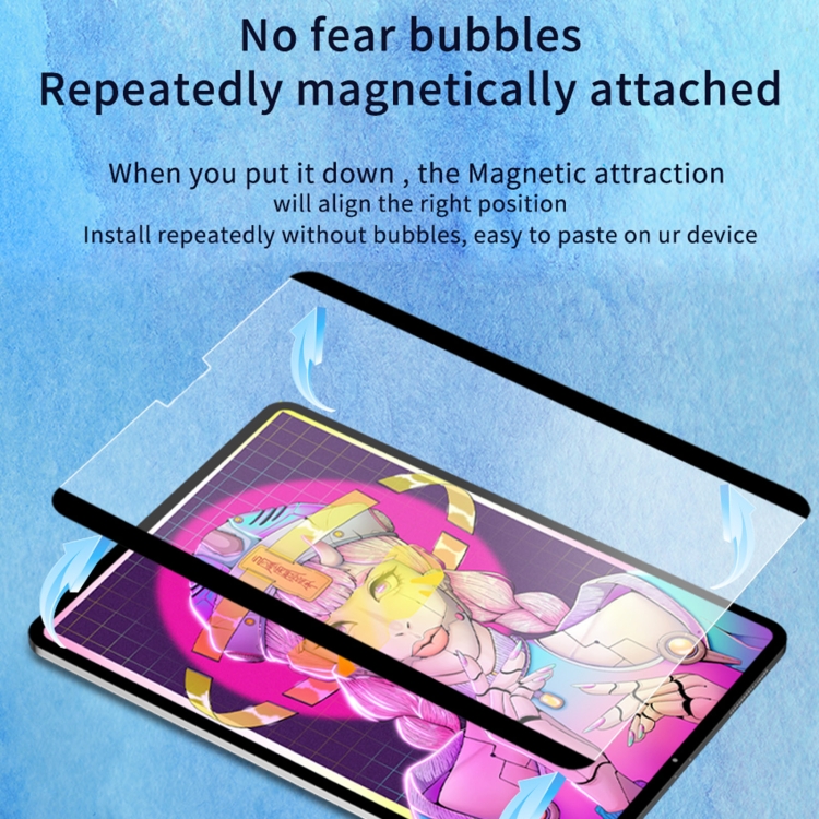 For iPad Pro 11 2021 / 2020 / 2018 WIWU Removable Magnetic Paperfeel Screen Protector For iPad Pro 11 2021 / 2020 / 2018 WIWU Removable Magnetic Paperfeel Screen Protector