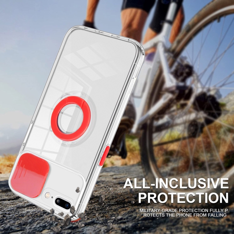 Sliding Camera Cover Design TPU Phone Case For iPhone 8 Plus / 7 Plus(Yellow) Sliding Camera Cover Design TPU Phone Case For iPhone 8 Plus / 7 Plus(Yellow)