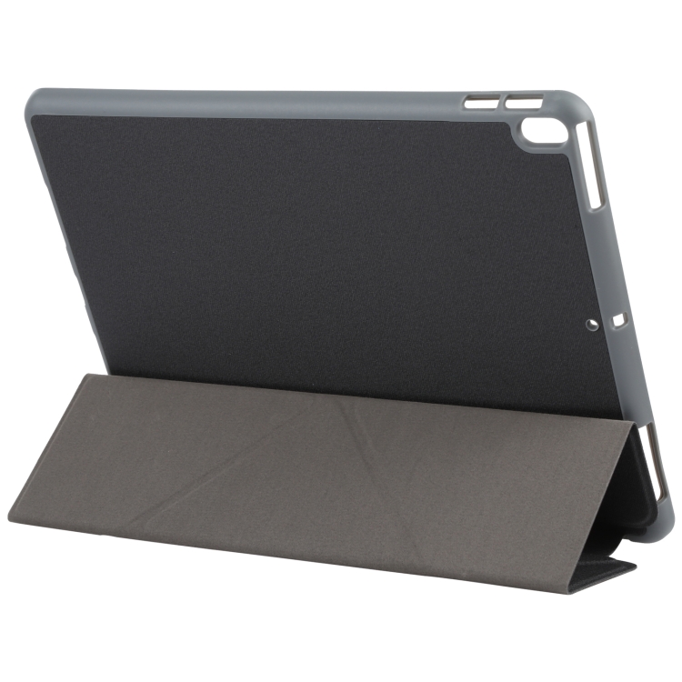 Mutural King Kong Series Deformation Holder Leather Tablet Case For iPad Pro 10.5 2019 / 2017(Black) Mutural King Kong Series Deformation Holder Leather Tablet Case For iPad Pro 10.5 2019 / 2017(Black)
