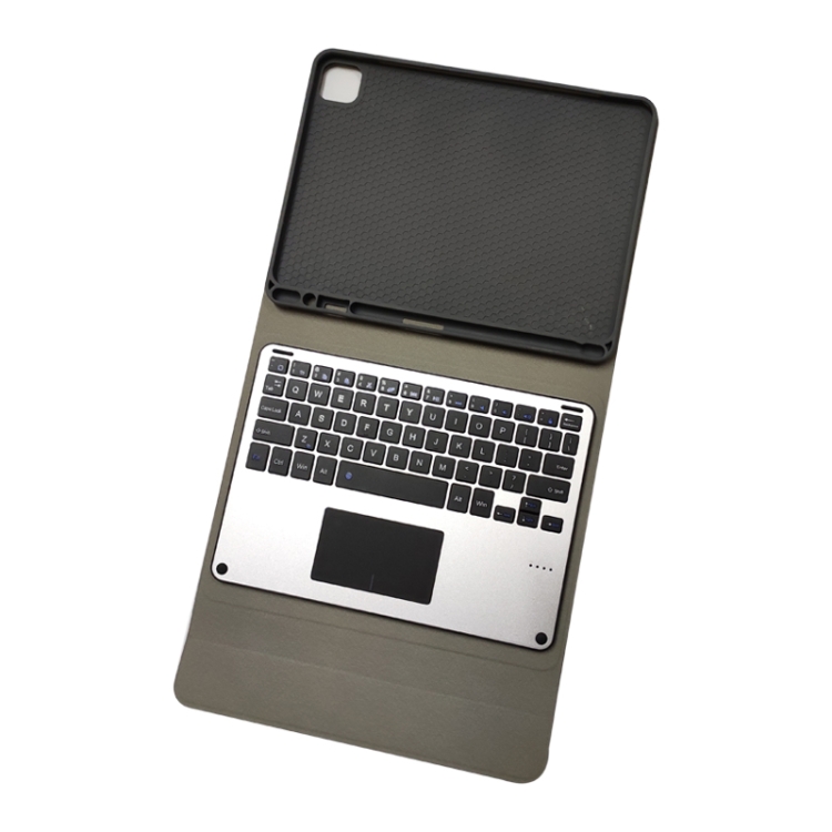 RK11L Aluminum Alloy Touch Bluetooth Keyboard Horizontal Flip Leather Tablet Case for iPad Pro 11 2020 / 2018 with Holder & Pen Slot(Black) RK11L Aluminum Alloy Touch Bluetooth Keyboard Horizontal Flip Leather Tablet Case for iPad Pro 11 2020 / 2018 with Holder & Pen Slot(Black)