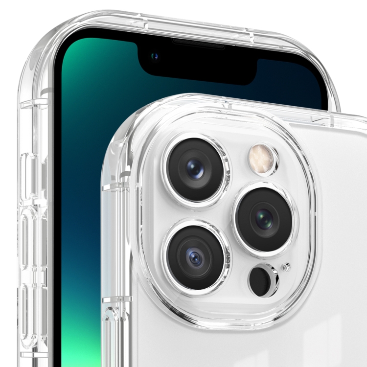 For iPhone 13 mini Astronaut Ring Holder Transparent Phone Case (Black) For iPhone 13 mini Astronaut Ring Holder Transparent Phone Case (Black)