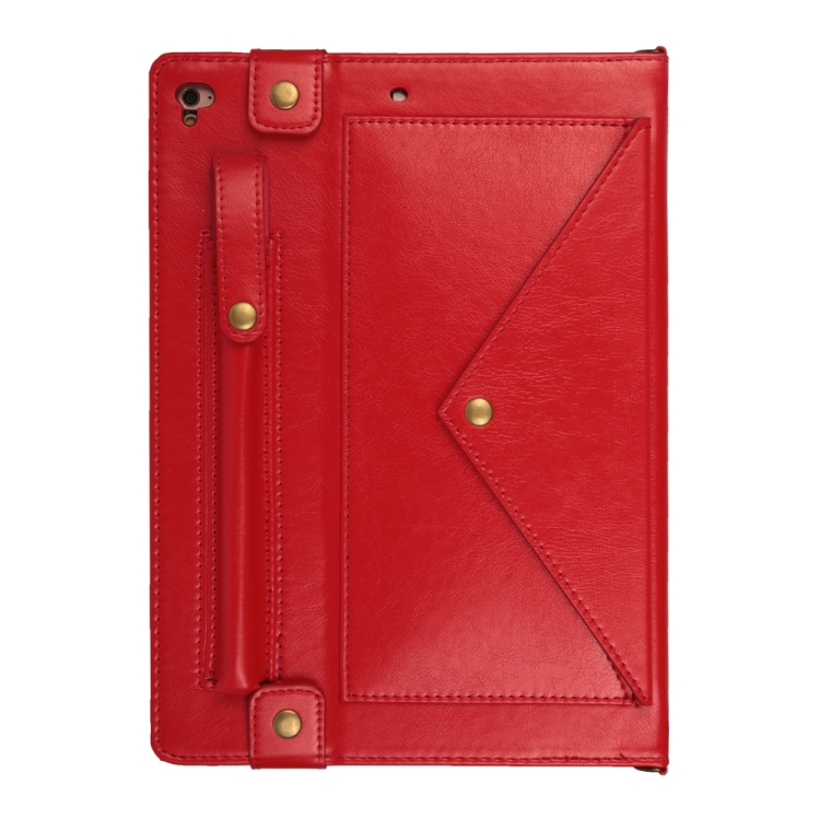 Envelope Solid Color Leather Tablet Case For iPad 9.7 2018 / 2017(Red) Envelope Solid Color Leather Tablet Case For iPad 9.7 2018 / 2017(Red)