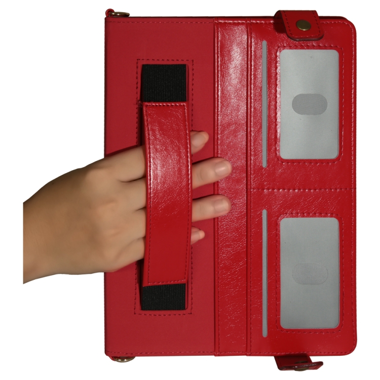 Envelope Solid Color Leather Tablet Case For iPad 9.7 2018 / 2017(Red) Envelope Solid Color Leather Tablet Case For iPad 9.7 2018 / 2017(Red)