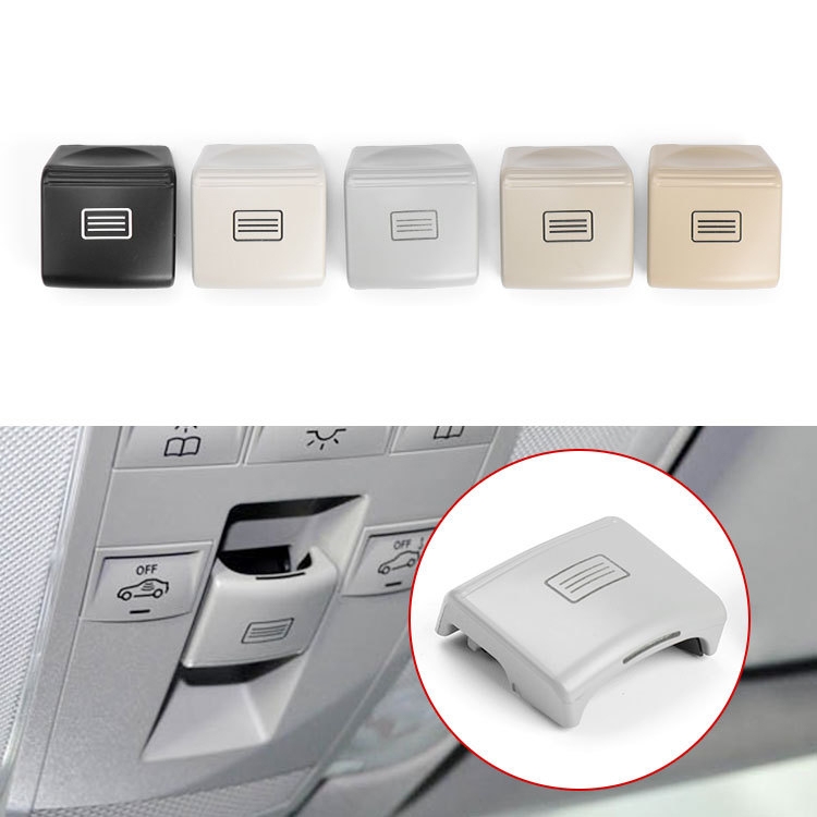Beige Sunroof Window Switch Button Cover Cap For Mercedes C Class W204 W212 W218
