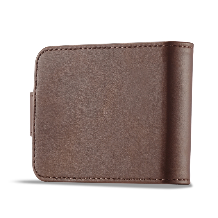 For Samsung Galaxy Z Flip4 5G LC.IMEEKE Calf Texture Leather Phone Case(Brown) For Samsung Galaxy Z Flip4 5G LC.IMEEKE Calf Texture Leather Phone Case(Brown)