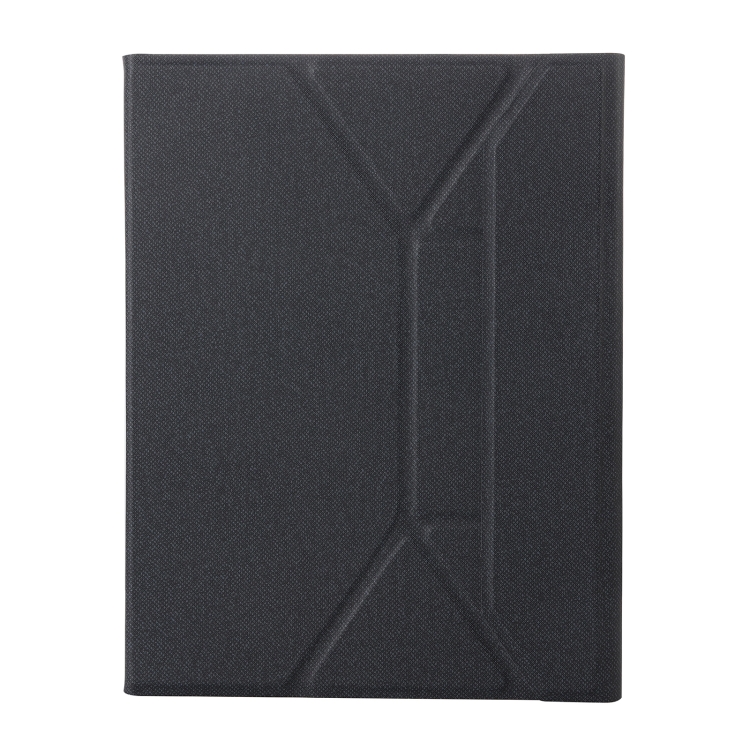 T02S Integrated Bluetooth Keyboard Leather Case with Backlight & Touchpad & Holder For iPad Air 3 10.5 / Pro 10.5(Black)