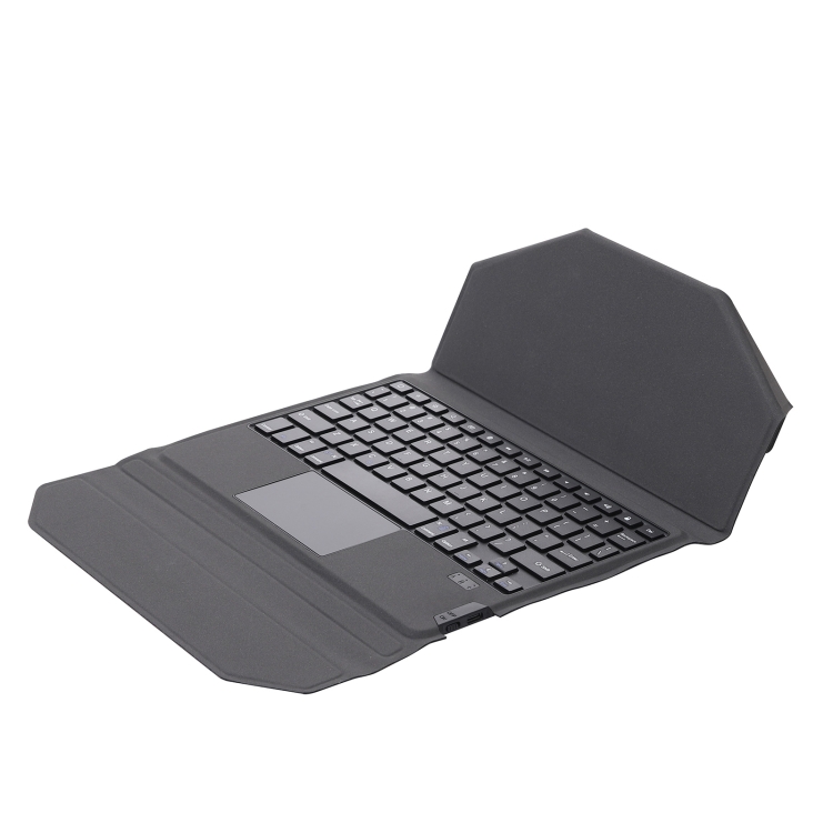 T01 Integrated Bluetooth Keyboard Leather Case with Touchpad & Holder, without Backlight For iPad Air 5 / Air 4 10.9(Black) T01 Integrated Bluetooth Keyboard Leather Case with Touchpad & Holder, without Backlight For iPad Air 5 / Air 4 10.9(Black)