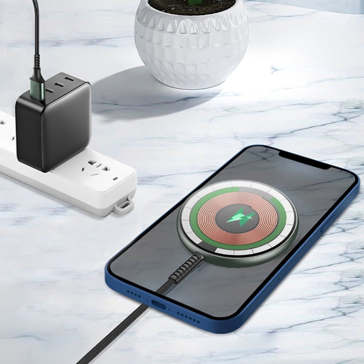 WiWU M14 Transparent Magnetic Wireless Charger WiWU M14 Transparent Magnetic Wireless Charger