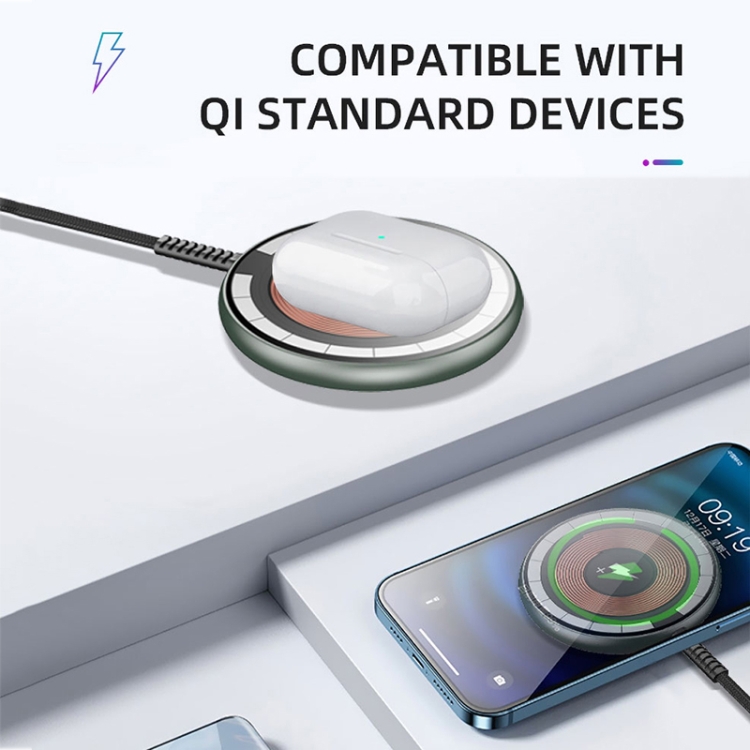 WiWU M14 Transparent Magnetic Wireless Charger WiWU M14 Transparent Magnetic Wireless Charger