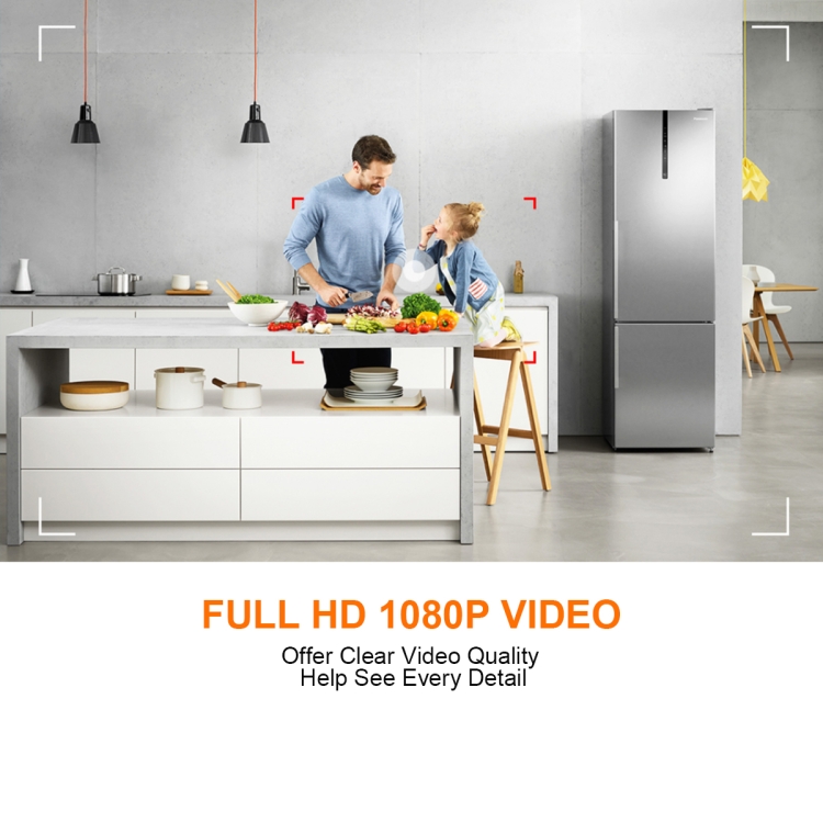K14 1080p Sports al aire libre HD Infrarroured Night Vision Camera de hogar (negro) - 4