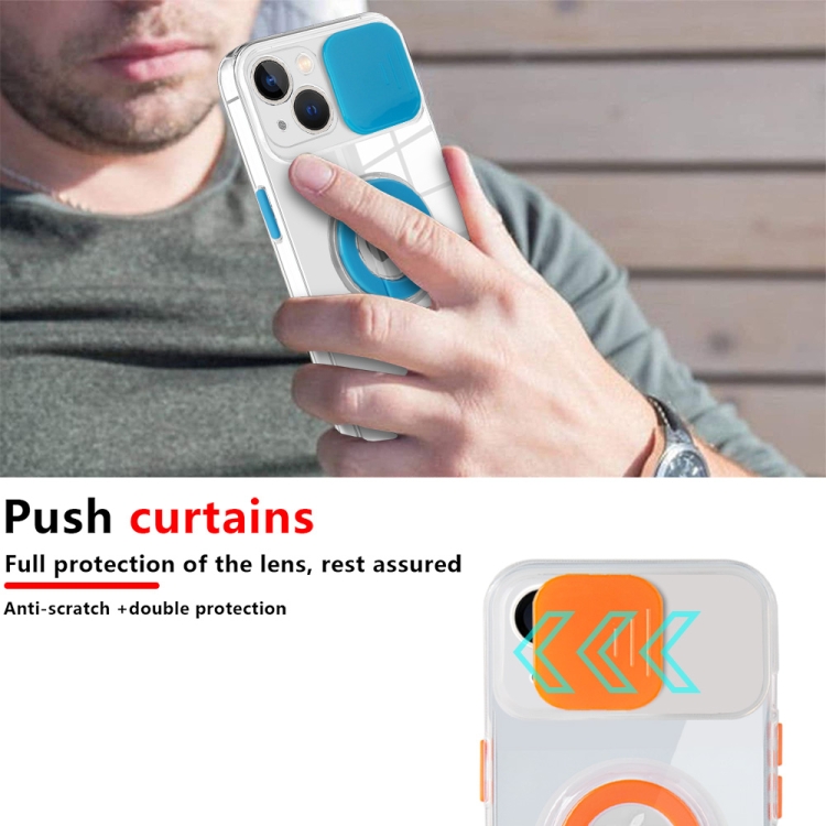 For iPhone 14 Plus Sliding Camera Cover Design TPU Phone Case (Black) For iPhone 14 Plus Sliding Camera Cover Design TPU Phone Case (Black)