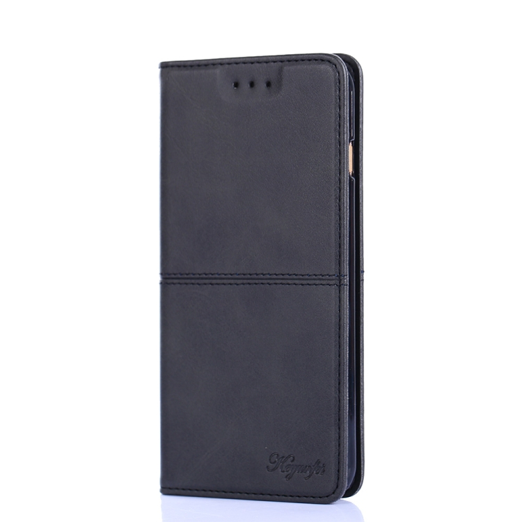 For Samsung Galaxy S22+ Cow Texture Magnetic Horizontal Flip Leather Phone Case(Black) For Samsung Galaxy S22+ Cow Texture Magnetic Horizontal Flip Leather Phone Case(Black)