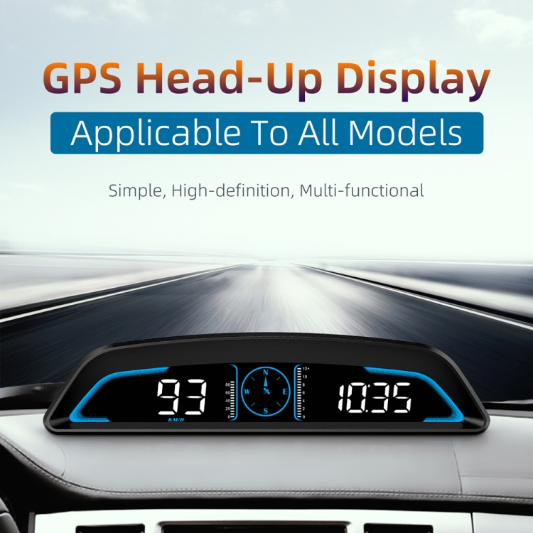 G3 Car 5.5 pulgadas HUD Pantalla Head-Up HD HD GPS Velocidad de alarma de alarma - 2