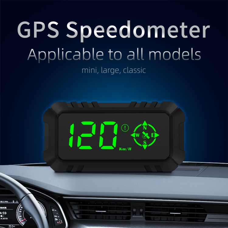 G7 GPS HUD-Anzeige Tachometer digitales Auto Head-up-Anzeige  Over-Speed-Alarm