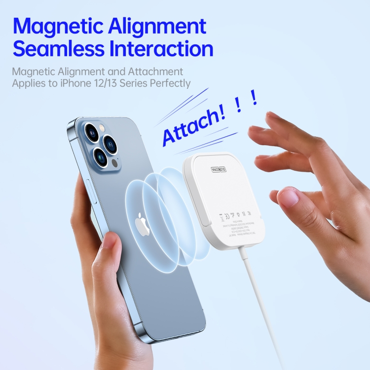 DUZZONA W7 3 In 1 Magnetic Wireless Charger(White) DUZZONA W7 3 In 1 Magnetic Wireless Charger(White)