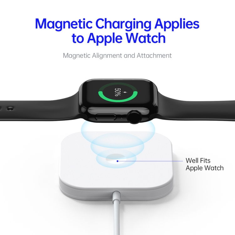 DUZZONA W7 3 In 1 Magnetic Wireless Charger(White) DUZZONA W7 3 In 1 Magnetic Wireless Charger(White)