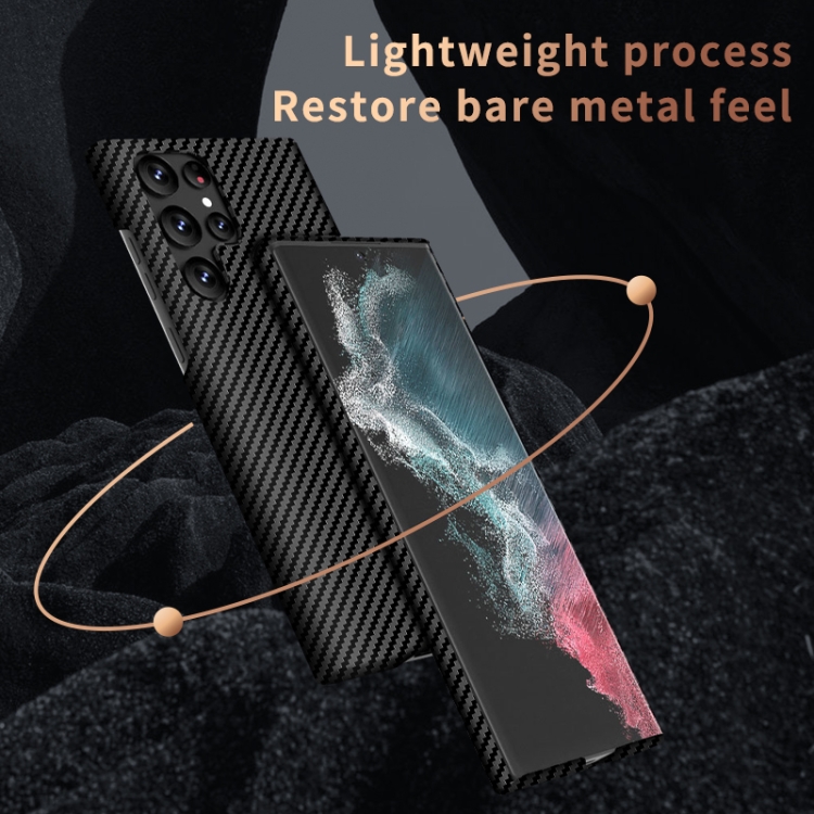 For Samsung Galaxy S22 Plus 5G Carbon Fiber Texture MagSafe Magnetic Phone Case(Black) For Samsung Galaxy S22 Plus 5G Carbon Fiber Texture MagSafe Magnetic Phone Case(Black)