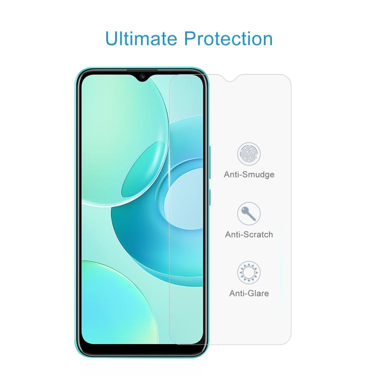 Tempered Glass Screen Protector For Wiko View 2 Plus - 3-Layer, Anti-Scratch, Anti-Fingerprint, Easy Fit