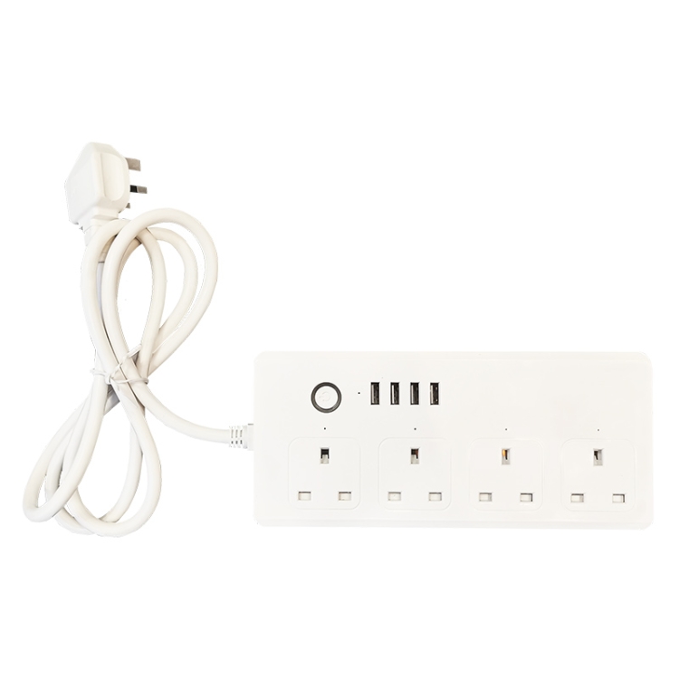 ZigBee 13A SMSO301K 4 Holes + 4 USB Multipurpose Smart Power Strip