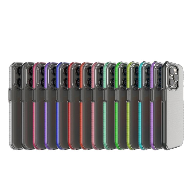 For iPhone 14 Pro Two-color Transparent TPU Phone Case(White) For iPhone 14 Pro Two-color Transparent TPU Phone Case(White)