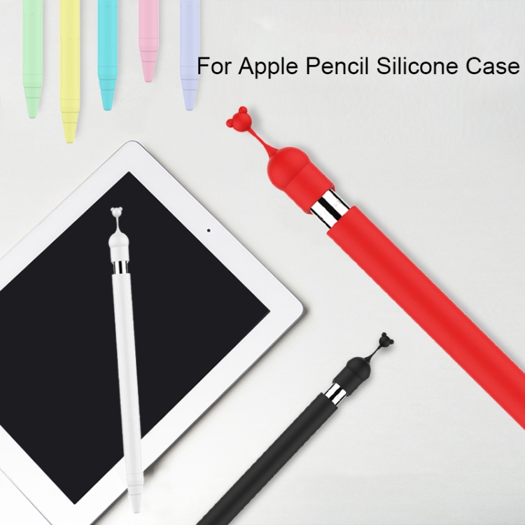 Cartoon Silicone Protective Case For Apple Pencil 2 / 1(White) Cartoon Silicone Protective Case For Apple Pencil 2 / 1(White)