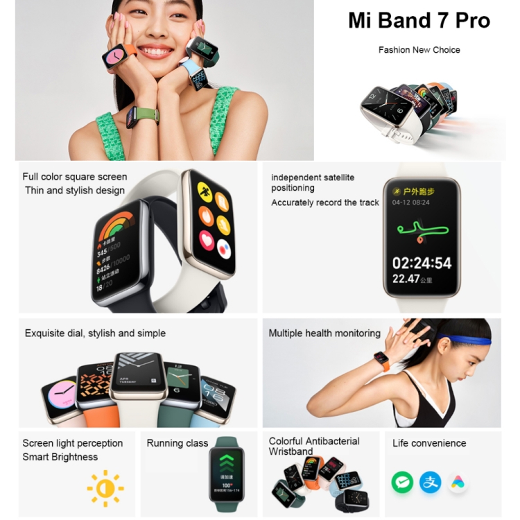 Xiaomi Smart Band 7 Pro: características y precio en Colombia