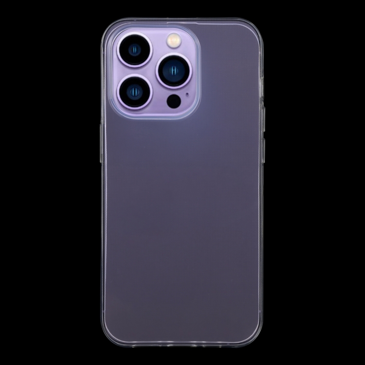 For iPhone 14 Pro 0.75mm Ultra-thin Transparent TPU Phone Case For iPhone 14 Pro 0.75mm Ultra-thin Transparent TPU Phone Case