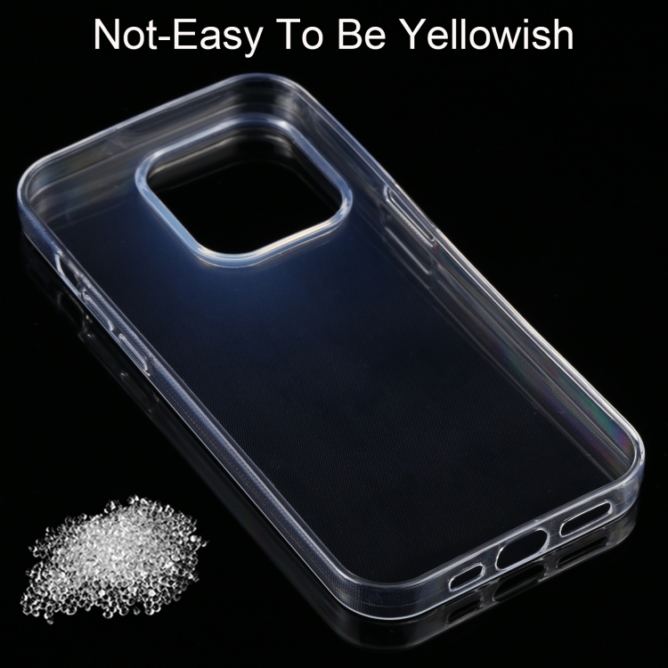 For iPhone 14 Pro 0.75mm Ultra-thin Transparent TPU Phone Case For iPhone 14 Pro 0.75mm Ultra-thin Transparent TPU Phone Case