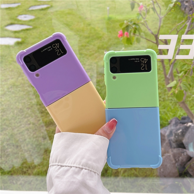 For Samsung Galaxy Z Flip4 Macaron Candy Color Matching TPU Phone Case(Pink Rose) For Samsung Galaxy Z Flip4 Macaron Candy Color Matching TPU Phone Case(Pink Rose)