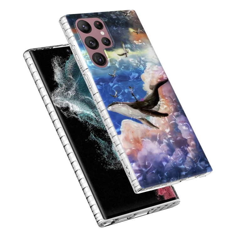 For Samsung Galaxy S22 Ultra 5G 2.0mm Airbag Shockproof TPU Phone Case(Whale) For Samsung Galaxy S22 Ultra 5G 2.0mm Airbag Shockproof TPU Phone Case(Whale)