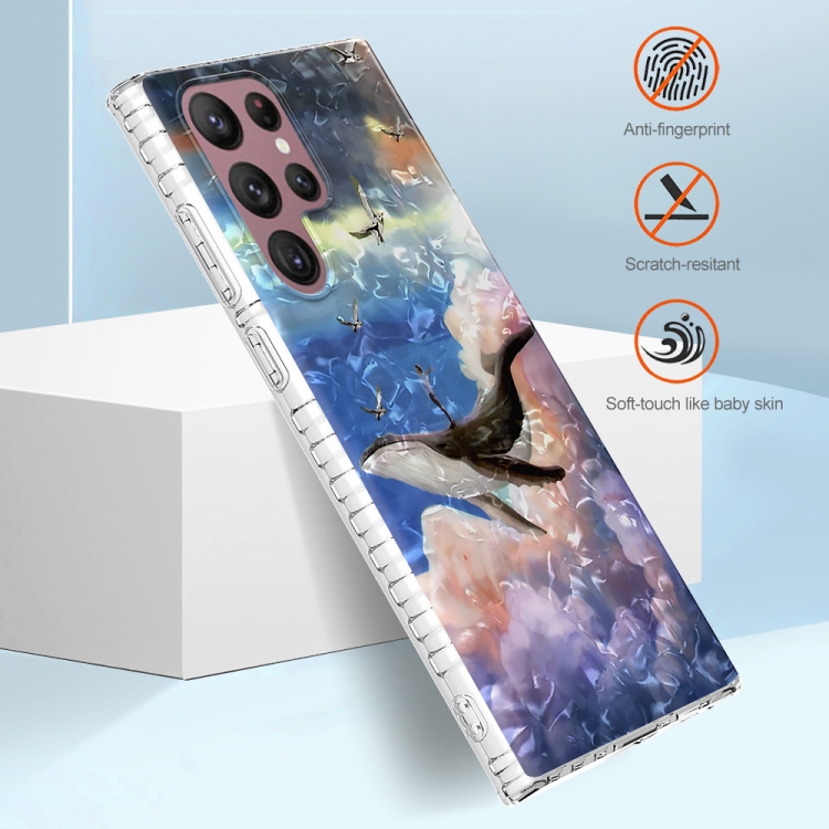 For Samsung Galaxy S22 Ultra 5G 2.0mm Airbag Shockproof TPU Phone Case(Whale) For Samsung Galaxy S22 Ultra 5G 2.0mm Airbag Shockproof TPU Phone Case(Whale)