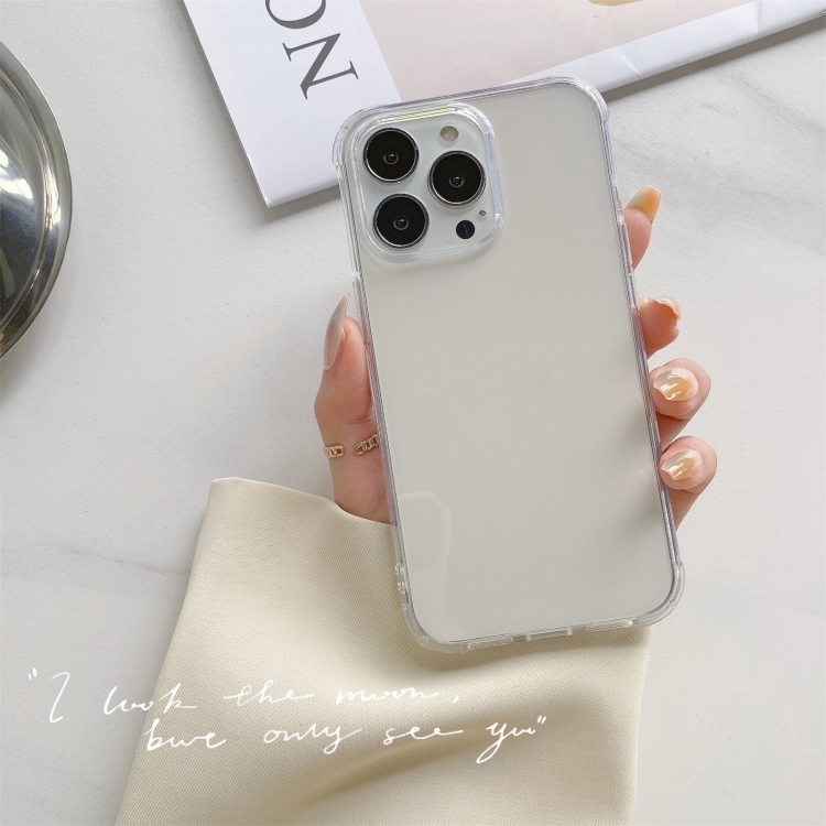 For iPhone 14 Pro Max Sound Coversion Shockproof TPU Phone Case (Transparent) For iPhone 14 Pro Max Sound Coversion Shockproof TPU Phone Case (Transparent)