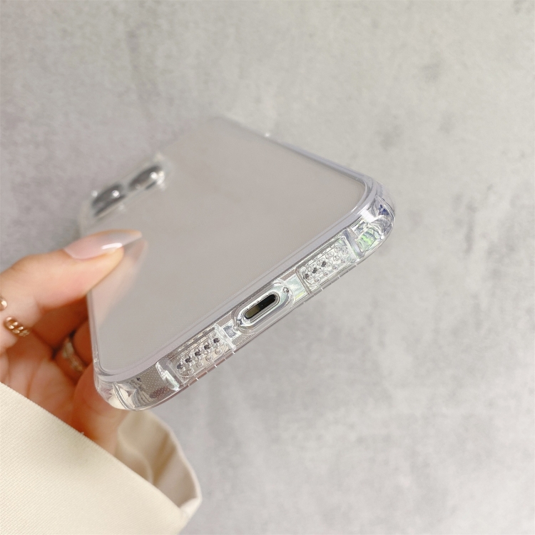 For iPhone 14 Pro Max Sound Coversion Shockproof TPU Phone Case (Transparent) For iPhone 14 Pro Max Sound Coversion Shockproof TPU Phone Case (Transparent)