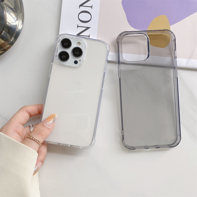 For iPhone 14 Pro Max Sound Coversion Shockproof TPU Phone Case (Transparent) For iPhone 14 Pro Max Sound Coversion Shockproof TPU Phone Case (Transparent)