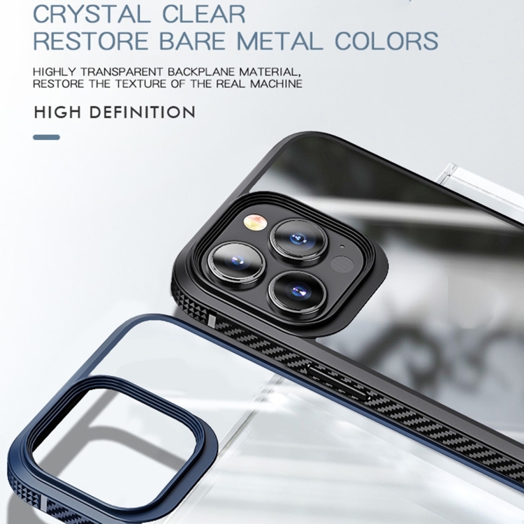For iPhone 14 Plus Carbon Fiber Four-corner Airbag Shockproof Case (Black) For iPhone 14 Plus Carbon Fiber Four-corner Airbag Shockproof Case (Black)