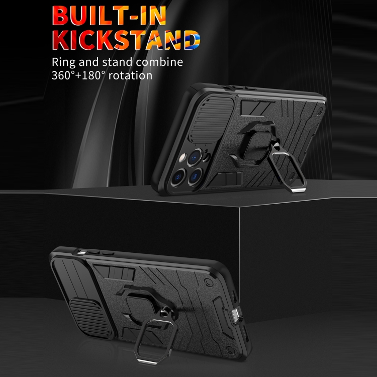 For iPhone 14 Pro Max Sliding Camera Cover Design TPU + PC Phone Case (Dark Green) For iPhone 14 Pro Max Sliding Camera Cover Design TPU + PC Phone Case (Dark Green)