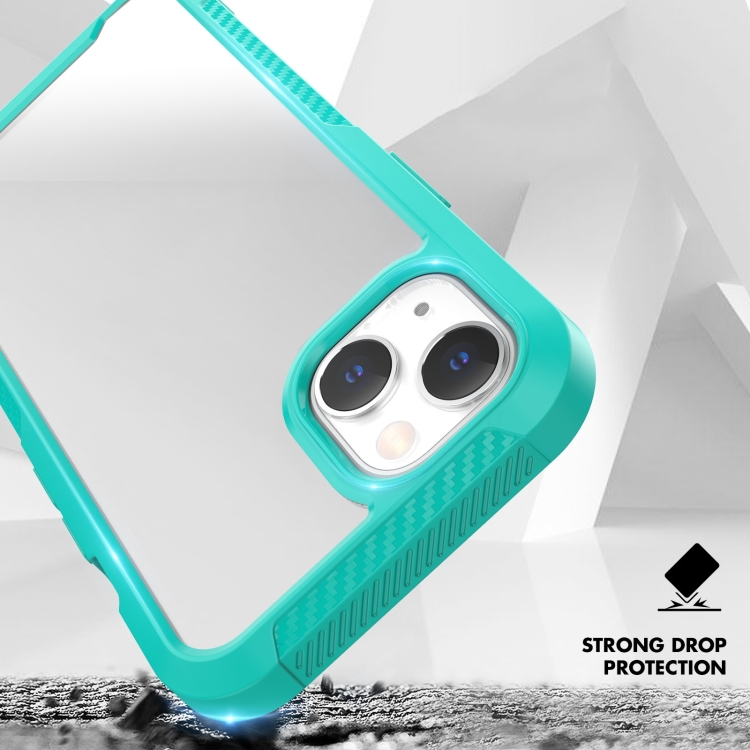 For iPhone 14 Plus 2 in 1 TPU + PC Full Coverage Phone Case (Light Blue) For iPhone 14 Plus 2 in 1 TPU + PC Full Coverage Phone Case (Light Blue)
